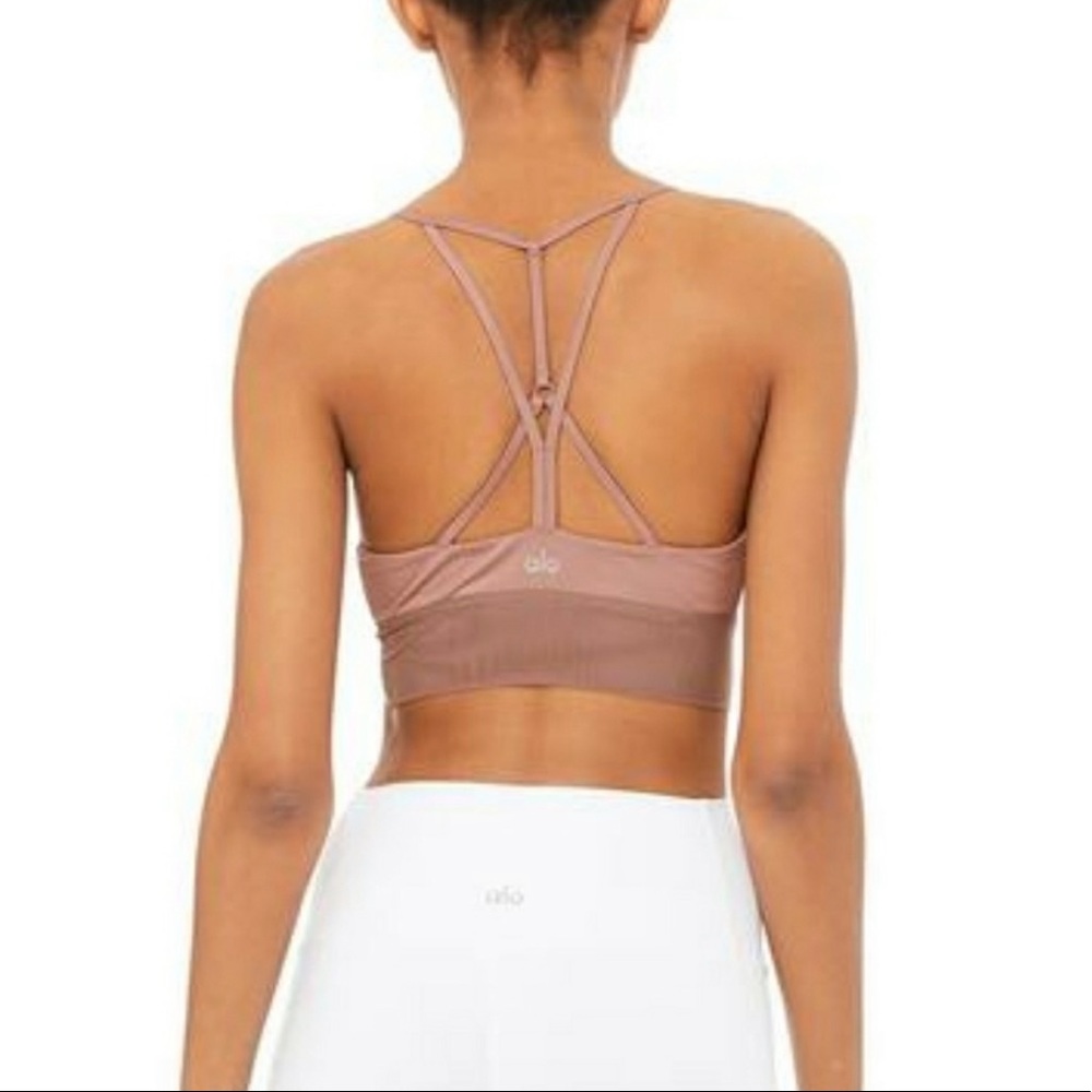 Alo Lush Bra in Purple Dusk - Picture 4 of 8